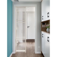 Japanese-Style PVC Transparent Folding Sliding Door Bathroom Bathroom Partition Door Balcony Kitchen