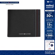 Tommy Hilfiger กระเป๋าสตางค์ ผู้ชาย รุ่น AM0AM14229 BDS - สีดำ
