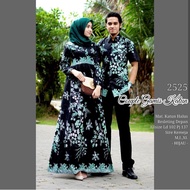 PROMO - Batik Couple / Baju Muslim Wanita Terbaru 2020 / Couple Batik / Baju Batik Sarimbit Pasangan