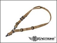 【Action!】售完）美國MAGPUL真品 - MS3 GEN2 單點/雙點 槍背帶（狼棕色）沙