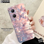 Softcase hp VIVO Y27 4G Latest Fashion Case Butterfly Case VIVO Y27 4G Silicone Pro Camera Casing VI