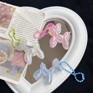 GANTUNGAN Cute Keychain Keychain POODLE BALOON HOLOGRAM EDITION Gift DIY Pendant