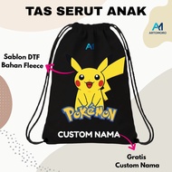 Waterproof drawstring bag | Custom Name Children's Drawstring Bag | Custom Name Children's Drawstrin