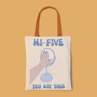 High Five Totebag by 8Letters
