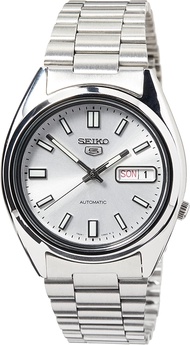 Seiko Mens Analogue Automatic Self-Winding Watch with Stainless Steel Bracelet – SNXS73K Silver/Silver
