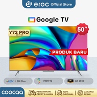 COOCAA | TUTU - Google TV 50 Inch Smart LED TV - WIFI - BUILT-IN DIGITAL-Flicker Free ( 50Y72 PRO)