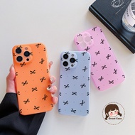 Simple Bowknot Phone Case For Samsung Galaxy A57 A56 M56 F56 A55 M55 M55S F55 A54 A53 A50 A50S A37 A