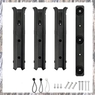 [G Q L W] Fishing Rod Racks Holders Spinning Fishing Rod Socket for Boat Marine Fishing Box Kayak Boat Yacht Black