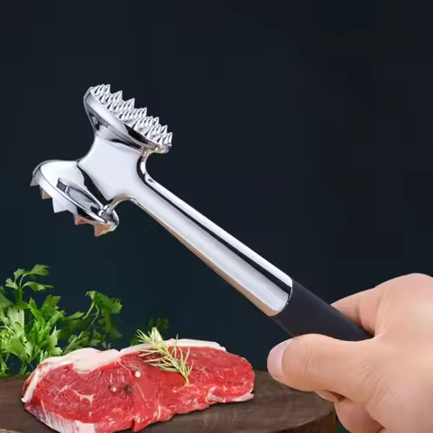 Double Sided Steak Meat Hammer Beef Hammer Household Meat Hammer Tendon Breaker Patting Pork Chops M