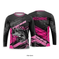 Fishing Jersey Long Sleeve Full Printing Premium 3R FSH SHK
