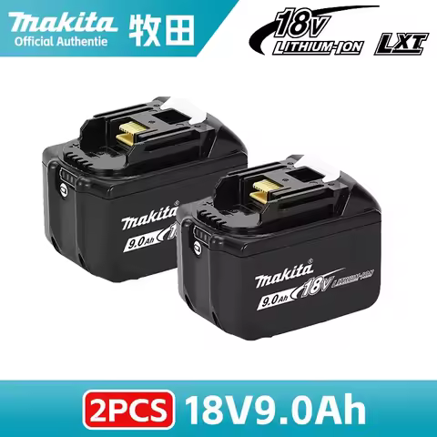 100% original Makita 18V battery 6.0Ah 9.0AH 5.0Ah 3.0Ah rechargeable battery, Makita 18V charger po