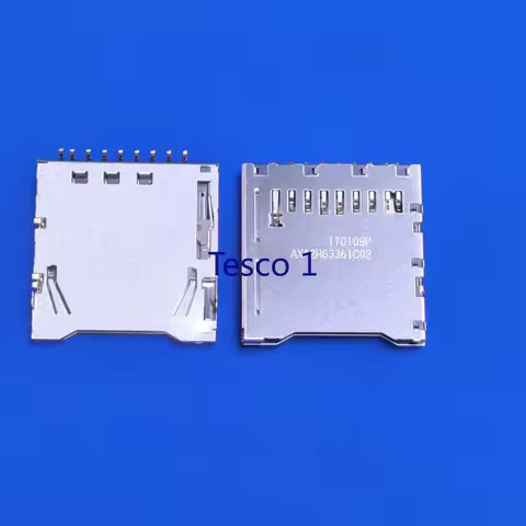 1 pcs NEW Original SD Memory Card Slot Holder For nikon D7100 D7200 D5300 Camera Repair Part