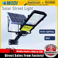 Modi Solar Street Light 150W Outdoor Street Lampu Jalan Lampu LED Solar Flood Light IP67 Waterproof 