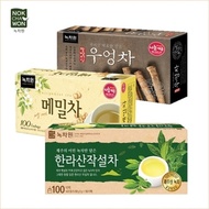 [Nokchaen] 3-piece office health tea set (corn tea + buckwheat tea + pu-erh tea)