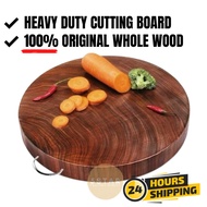 5STAR Heavy Duty Thick 28cm 33cm Solid Wood Timber Butcher Block Chopping Board Cutting Board Thick 