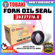 TOBAKI Fork Oil Seal Y15ZR LC135 EX5 DREAM SRL110 SRL115 Fi EBONUS WAVE RG Y125 ZR RXZ VF3i RS150R F
