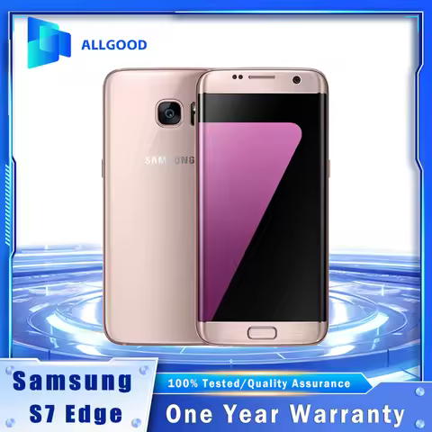 Original Samsung Galaxy S7 Edge G935F G935A 5.5" 2K Curved AMOLED 4GB RAM 32GB ROM 12MP Dual Pixel A