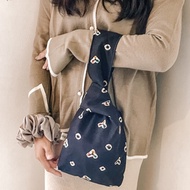 Jumputan Knot Bag - Batik Knot Bag / Japanese Knot Bag