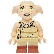 LEGO MINIFIGURE hp534 Dobby (Elf) - Light Nougat, Open Mouth Worried, Reddish Brown Boots