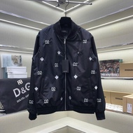 Dsquared2 D2 Maple Leaf bomber Jacket, new model with 2 layers - DSQ Maple Leaf Windbreaker with Hig