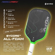 SYPIK AVATAR PRO-GREEN-CARBON FIBER PICKLEBALL PADDLE-16MM