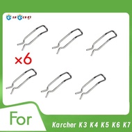 6 PCS 304 Stainless Steel 50372210 Spring Clamps for  K3 K4 K5 K6 K7 Pressure Washer Hose Pipe