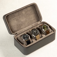 AQH 3 Slot Rectangular Watch Pouch/Travel Pouch/Box Watch Box Watch Box