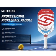 [READY STOCK] HTPick Pickleball Paddle T700 Carbon Fiber USAPA Approved Hot Press Matte Surface 14mm
