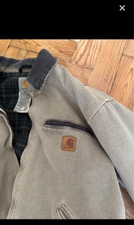 Second Hand J97 Carhartt Plaid Detroit Jacket - L