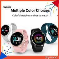 Skym* ZL01 Bluetooth-compatible Watch Portable Waterproof Silicone Music Heart Rate Blood Pressure Monitor for Sports