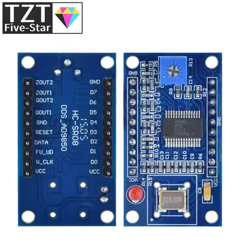 DDS Signal generator module development board 0-70MHz 0-40MHz AD9850 2 sine wave and 2 square wave