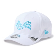 Golf Wave Logo White 9SEVENTY Stretch Snapback Cap