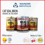 Cat Besi Kayu Brown Bron Bronze Emas Mas Gold Alumunium Perak Silver