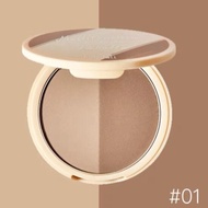 JUDYDOLL 3D Light Shadow Duo Color Contour 橘朵双色修容盘 鼻影阴影一体盘