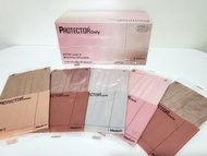 散裝現貨❗ Protector Daily COLOR Mask 粉紅 灰 卡其 大地色 奶茶啡系列 明星口罩 Palette Blown Mask M size LEVEL 3