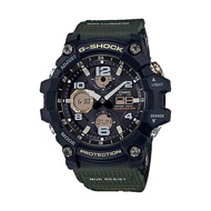Alghani Watch Jam Tangan Kasual Pria Casio G-Shock Mudmaster GSG-100-1A3DR Tough Solar Green Resin S