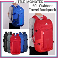 60L Large Capacity Waterproof Backpack Beg Hiking Bag Military Daki Gunung Camping Tactical Bagpack 