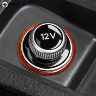 HUAIHAO 12V Car Chrome Plated Plug Cover for A4 A5 A6L Q5 8W0919311 8WD919311 4H0919311 4L0919311 40