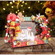 Kidmoro DIY Christmas Creative Photo Frame Building Blocks Sets Gift Ideas