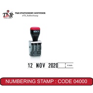 [COP TARIKH] NUMBERING/DATE STAMP: CODE 04000