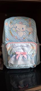 Sanrio Cinnamoroll 藍色花花背包