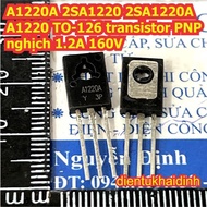 10pcs A1220A 2SA1220 2SA1220A A1220 C2690A 2SC2690 C2690 TO-126 transistor PNP NPN forward 1.2A 160V