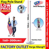 Flag Pole Stand Indoor Tiang Bendera Stainless Steel Flag Pole With Stand #FlagPole #StandFlag #Flag