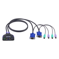 ATEN 2-PORT PS/2 VGA CABLE KVM SWITCH (1.2M) CS62