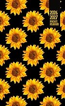2026-2027 Pocket Planner: Sunflower 2-Year Monthly Mini Calendar Book (Jan '26-Dec '27)