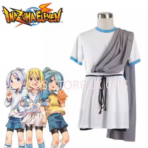 Inazuma Eleven Anime Zeus Junior High School Costume Jersey Halloween Cosplay Tailor Made Customize