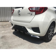 Diffuser Belakang / Rear Skirt (PU) - Perodua Myvi Gen3