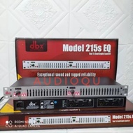 PROMO- EQUALIZER DBX 215 S/ DBX215S/ DBX 215S - 2 X 15 CHANNEL SILVER GRADE A