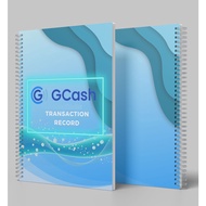 Gcash  Cash In Cash Out Transaction Record Hardcover Notebook
