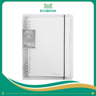 Sổ Còng Sắt 8 Chấu A5 Aibasic caro - A5B570